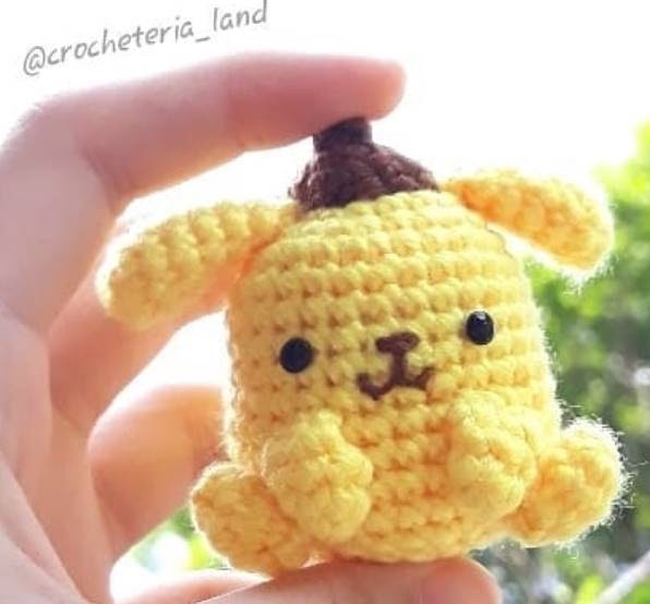 PATRON GRATIS POM POM PURIN AMIGURUMI 46731