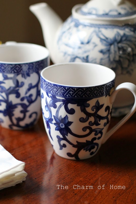 Blue & White Tea: The Charm of Home