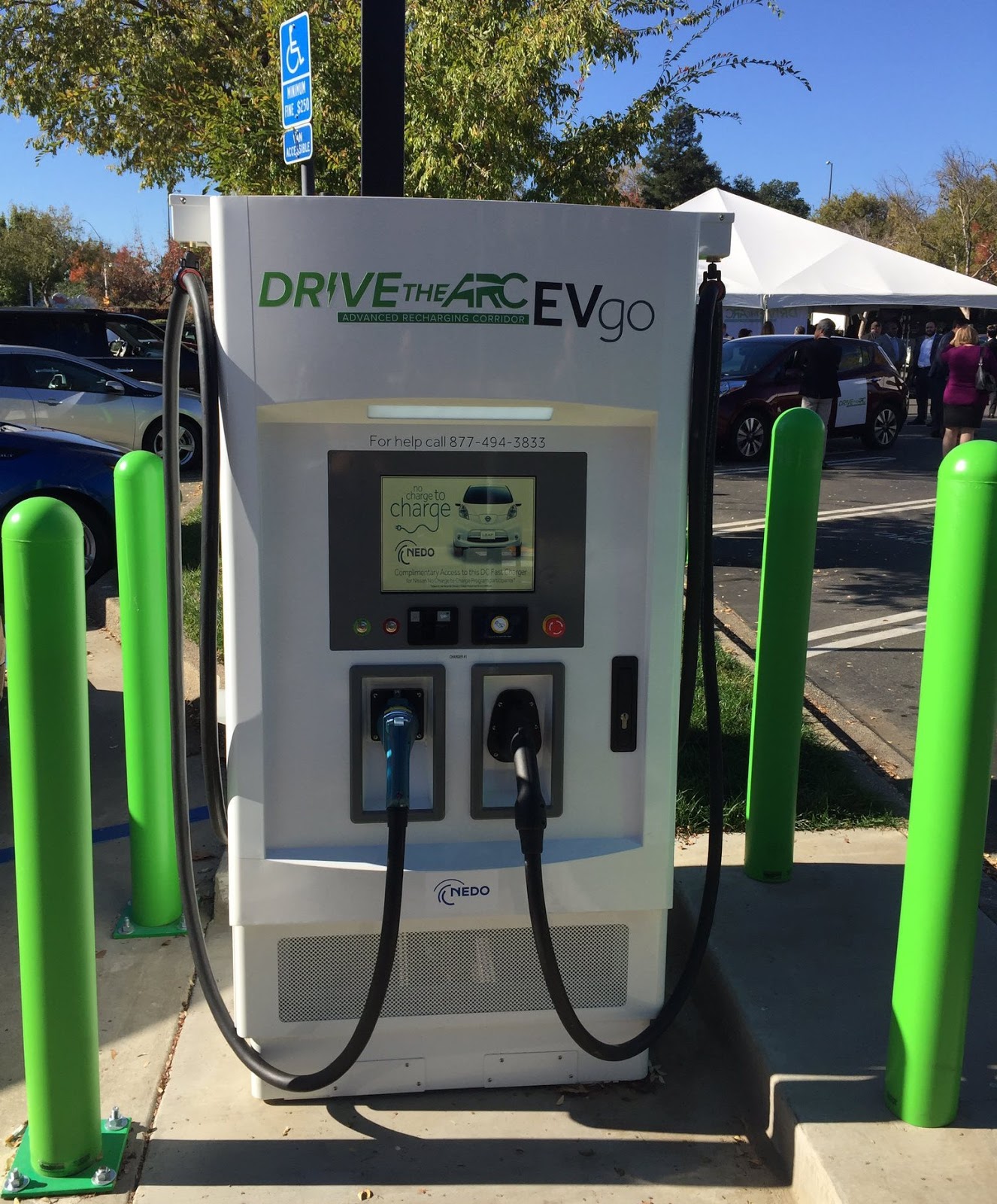 Groundbreaking Ceremony Celebrating Fast Charging Corridor for Electric