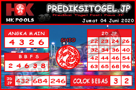 Prediksi Togel Hongkong Jumat 05 Juni 2020 - Prediksi Togel JP