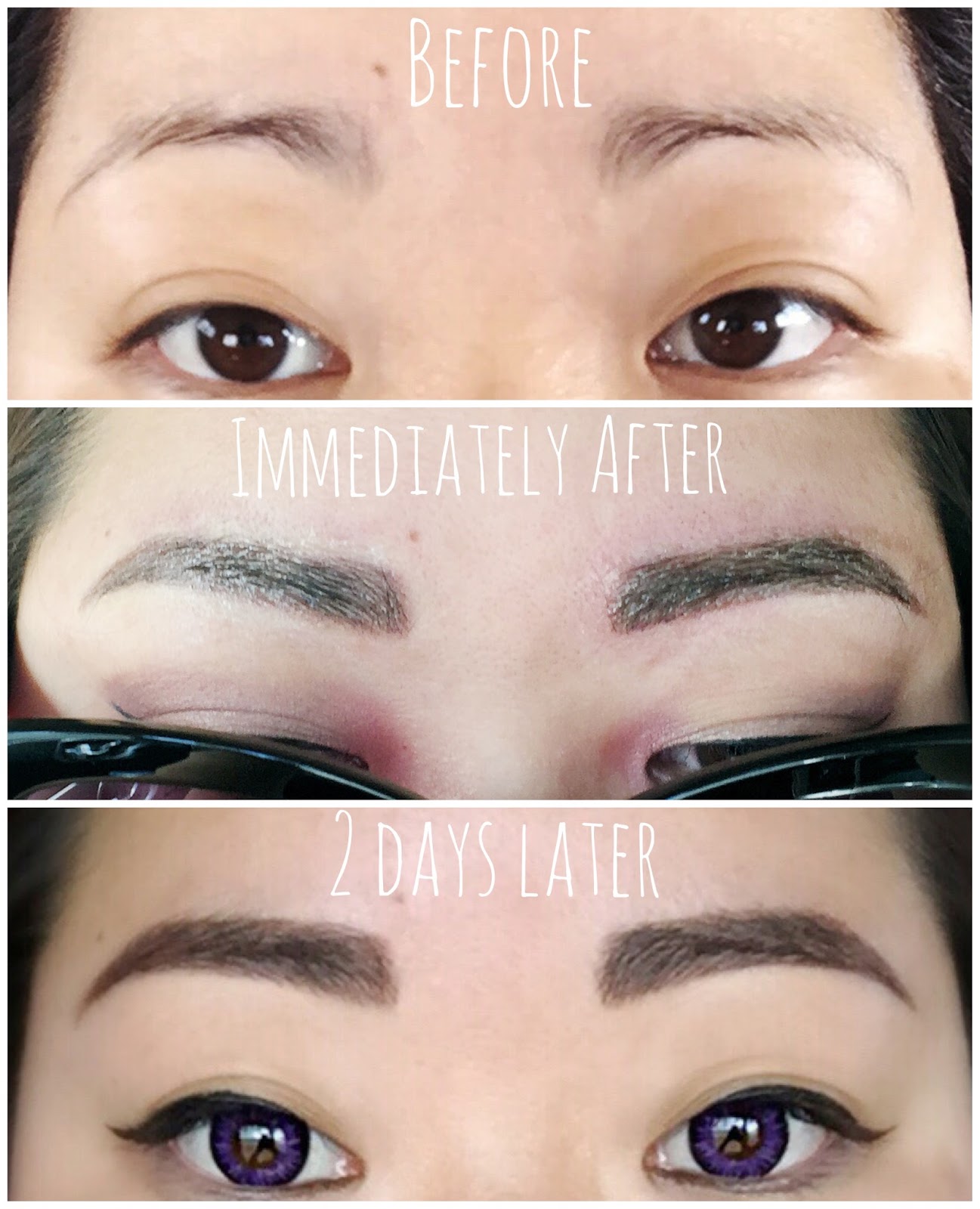 My Eyebrow Microblading Experience Kawaii Kauaian