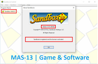 Tampilan Awal Sandboxie 5.30 Full Crack