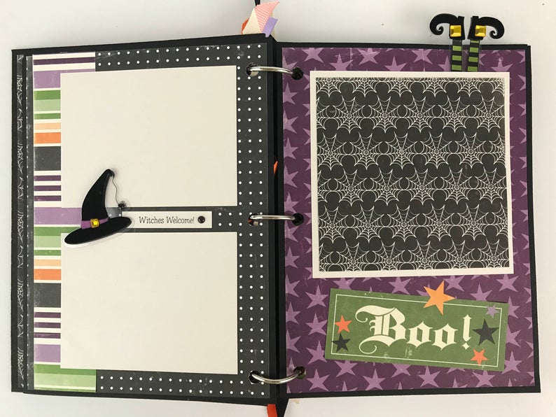 My Scrapbook Zone — Happy Halloween - 12x12 Scrapbook Page Kit