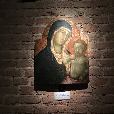 Collezione Salini: Madonna col Bambino di Segna di Bonaventura (1310-1315 circa) 