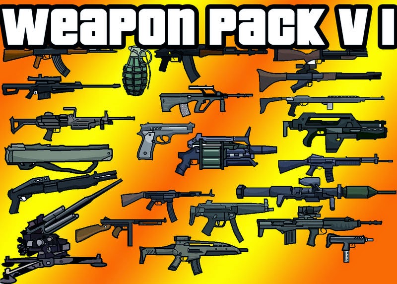 GTA 5 Weapons Pack by DanaruToDDA/DNRTDDA