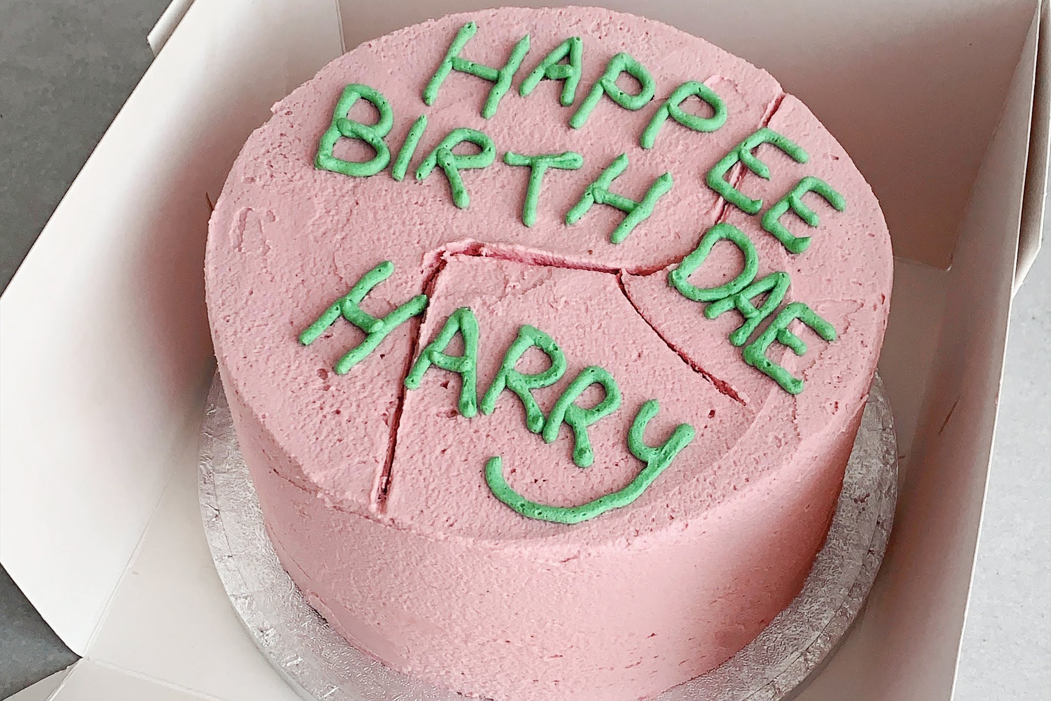 Harry Potter Birthday Cake From Hagrid  Lilies and Loafers