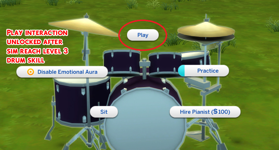Sims 4 Mods Drum Major