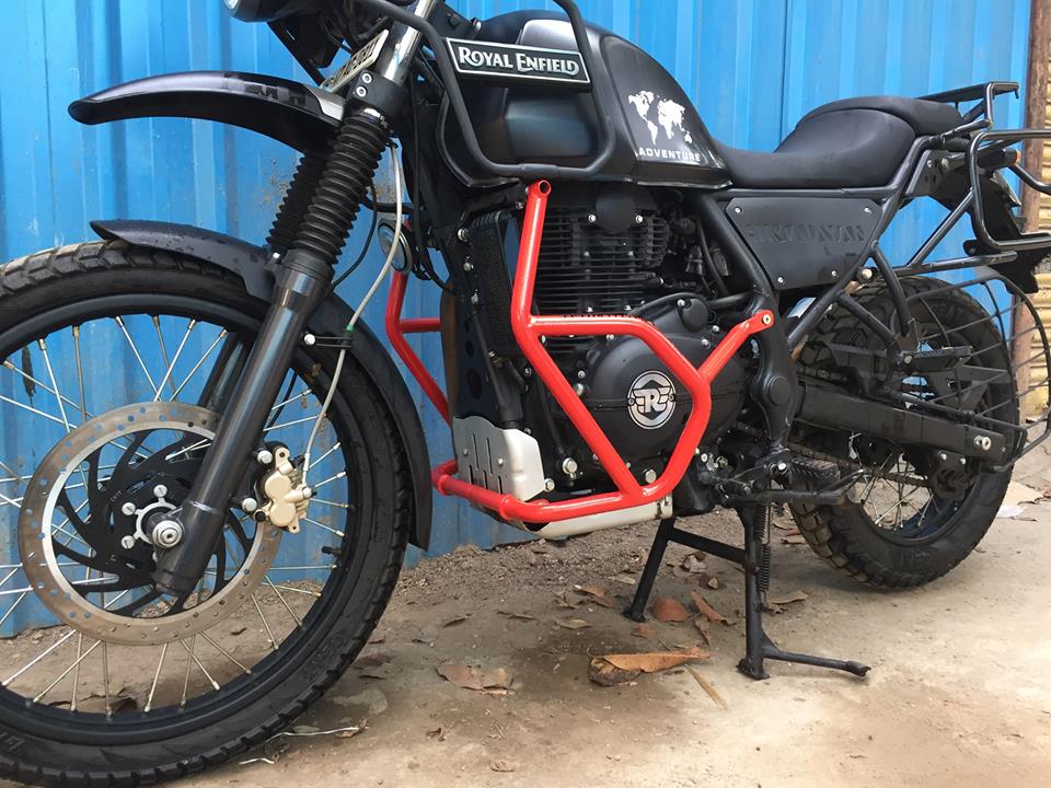 New and Improved Crash Guard for Royal Enfield Himalayan by A4 Moto