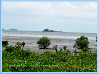 Pantai Jeram in Kuala Selangor, Selangor, Malaysia