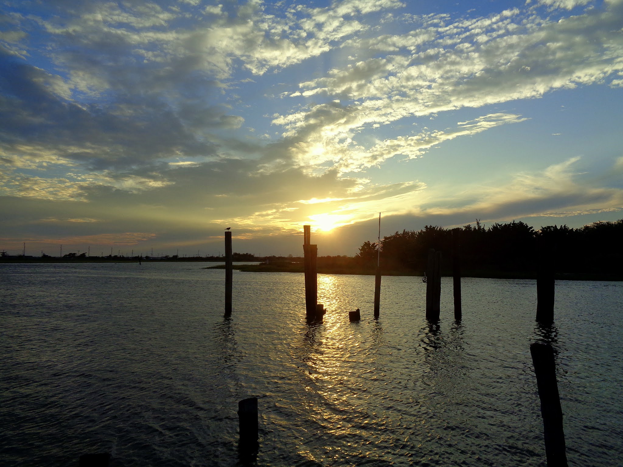 Wildwood Weather Clouds Giving Way To A Sunny Day