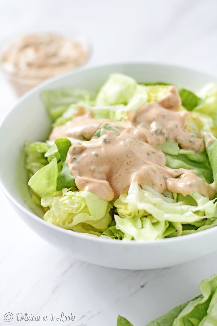 Delicious as it Looks: Low-FODMAP Thousand Island Salad Dressing