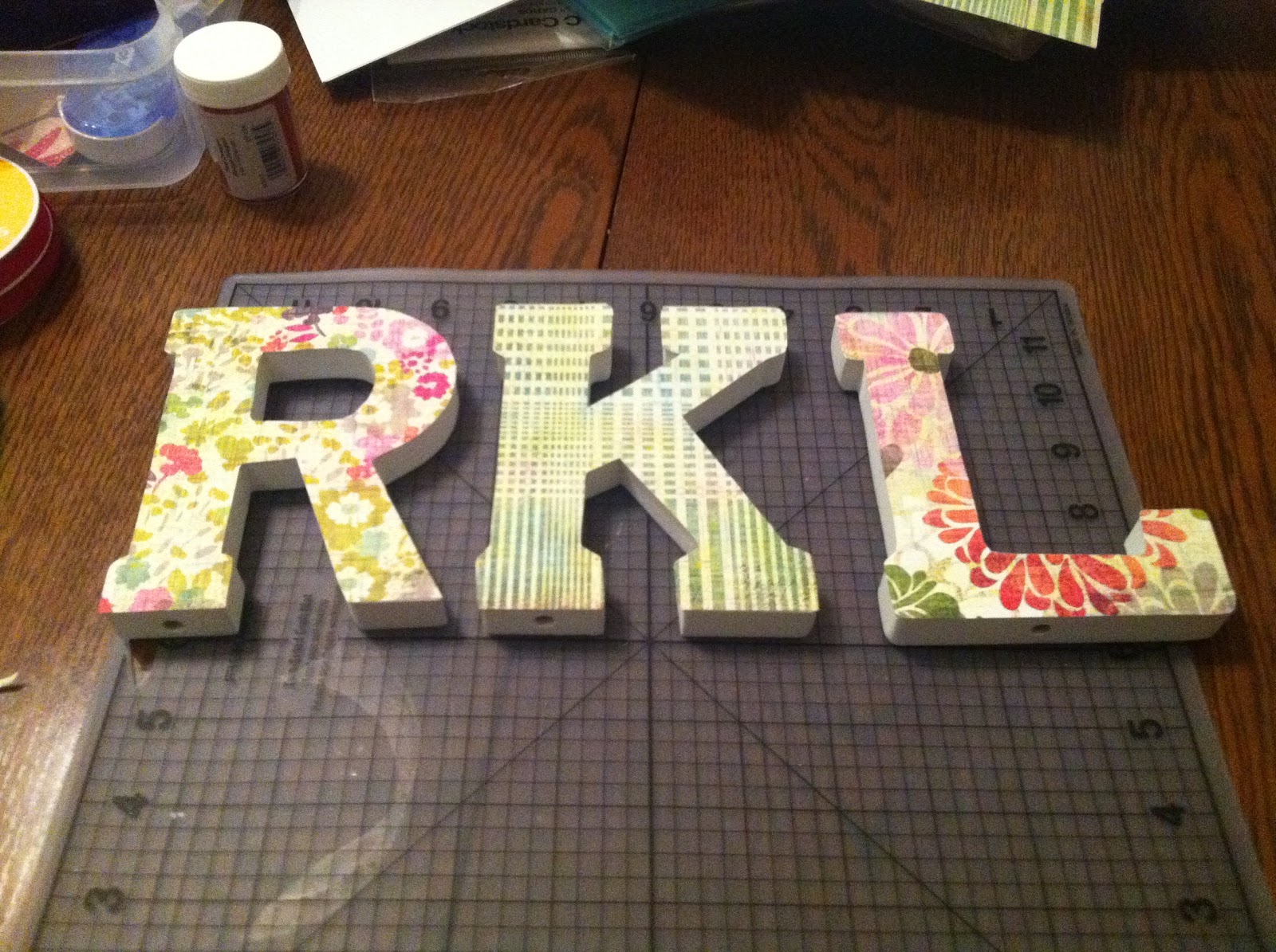 Fabulously Broke {Post} Twentysomething: Homemade Gifts 2011: Initial ...