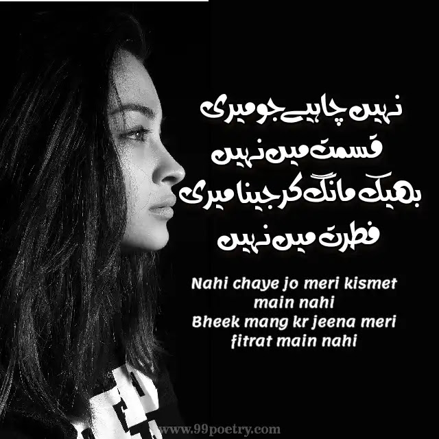 Best Attitude Shayari - Urdu Poetry