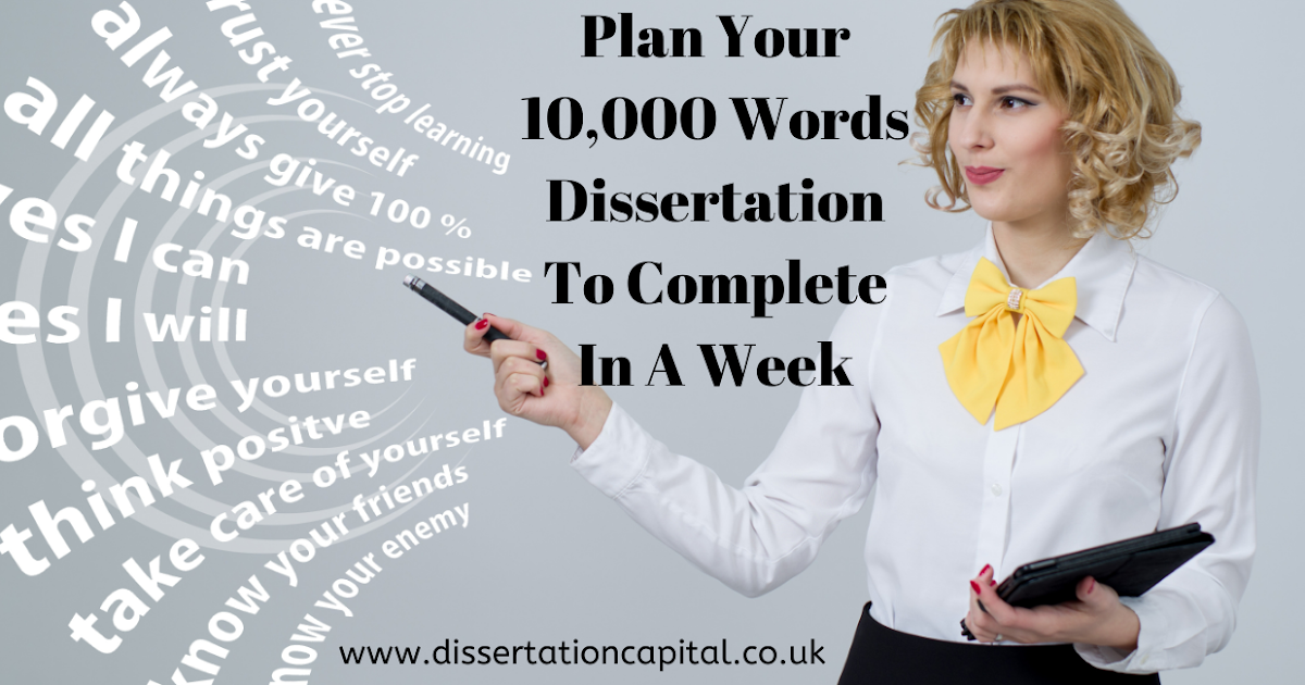 10,000 words dissertation in a day image