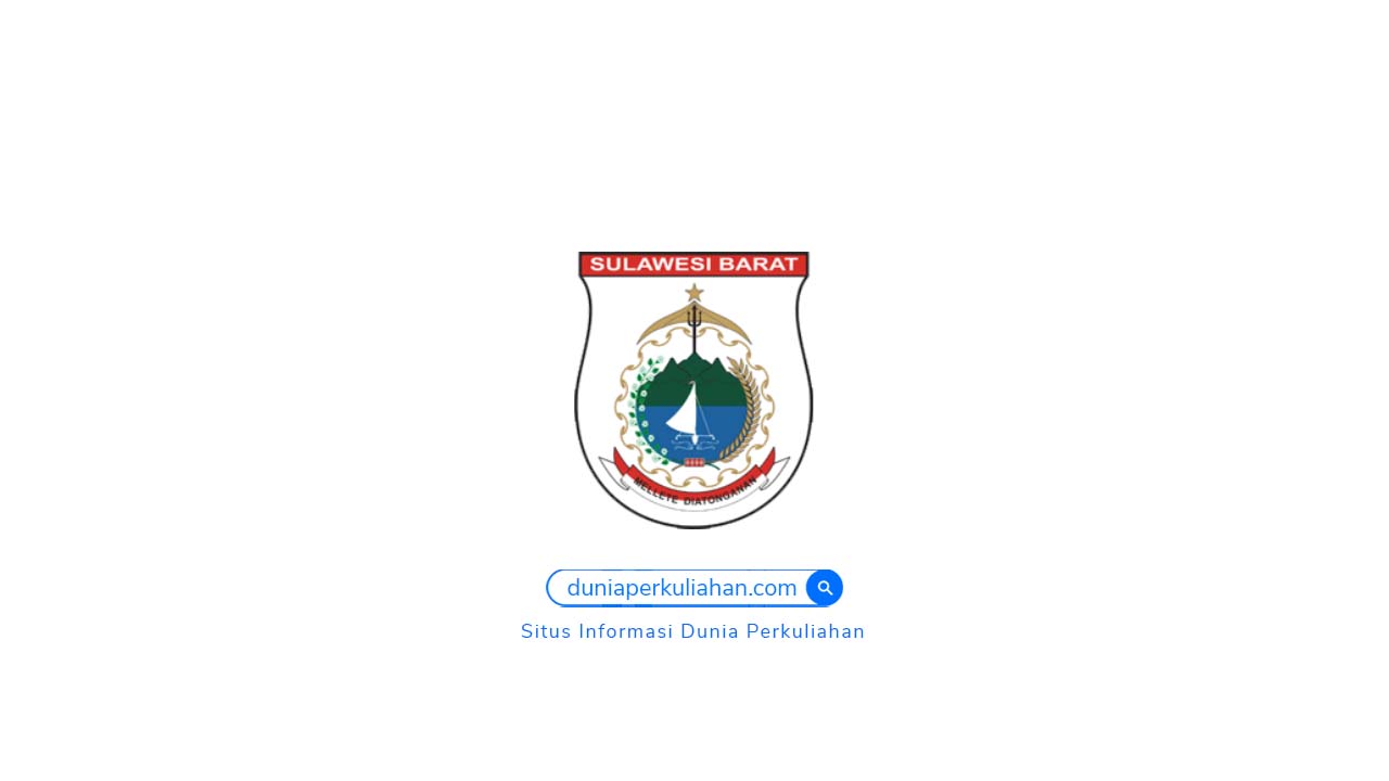 Daftar Perguruan Tinggi di Sulawesi Barat