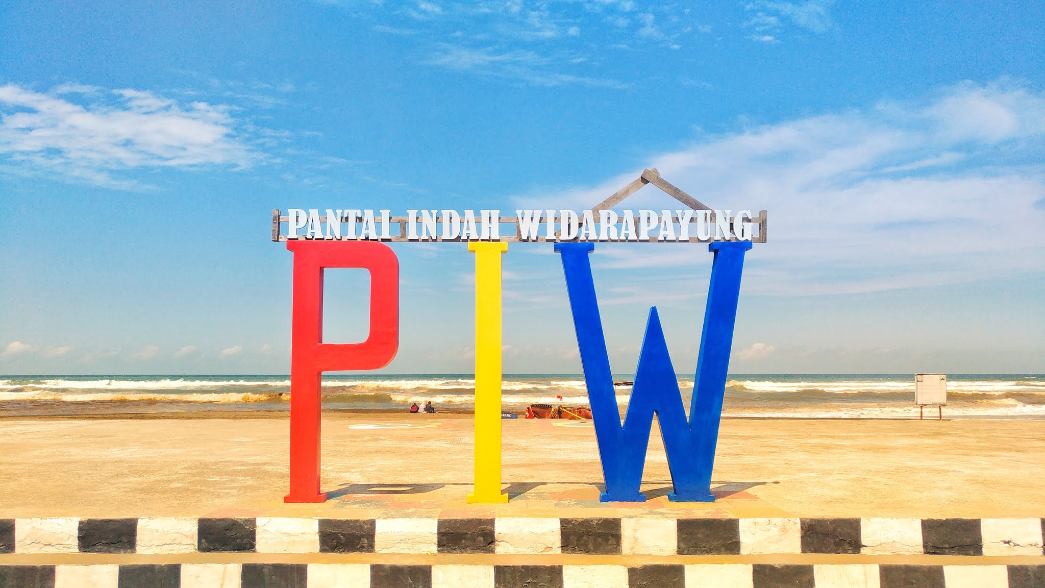 Main ke Pantai Indah Widarapayung | HANAT FUTUH N'S BLOG