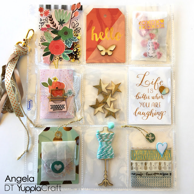 Pocket Letter by Angela Tombari for Yuppla Craft DT