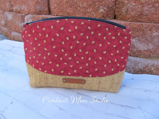 Patchouli Moon Studio~ 6 Clematis Pouches with Boxed Bottoms