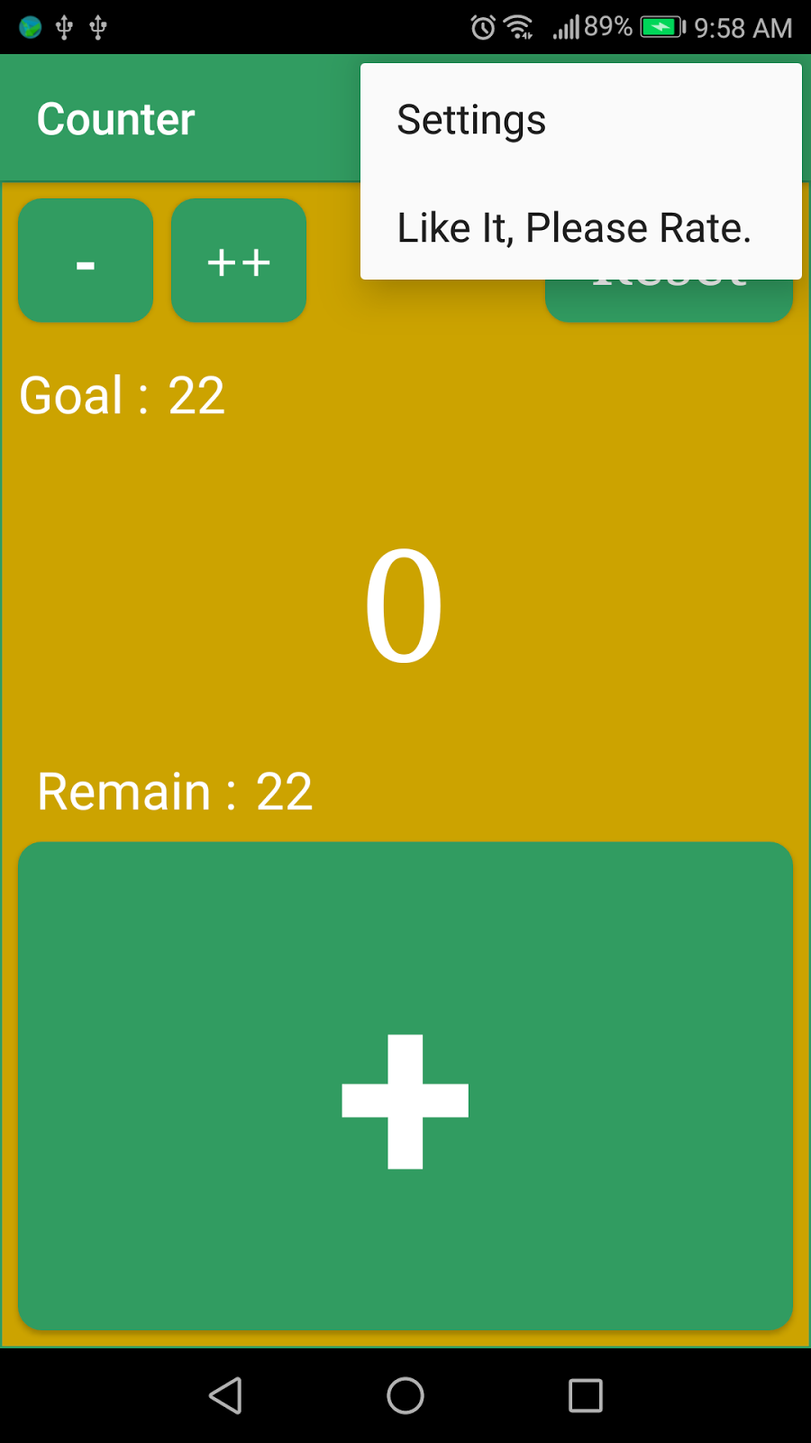 Android Click Counter With Goal Free Clicker , Tally Counter
