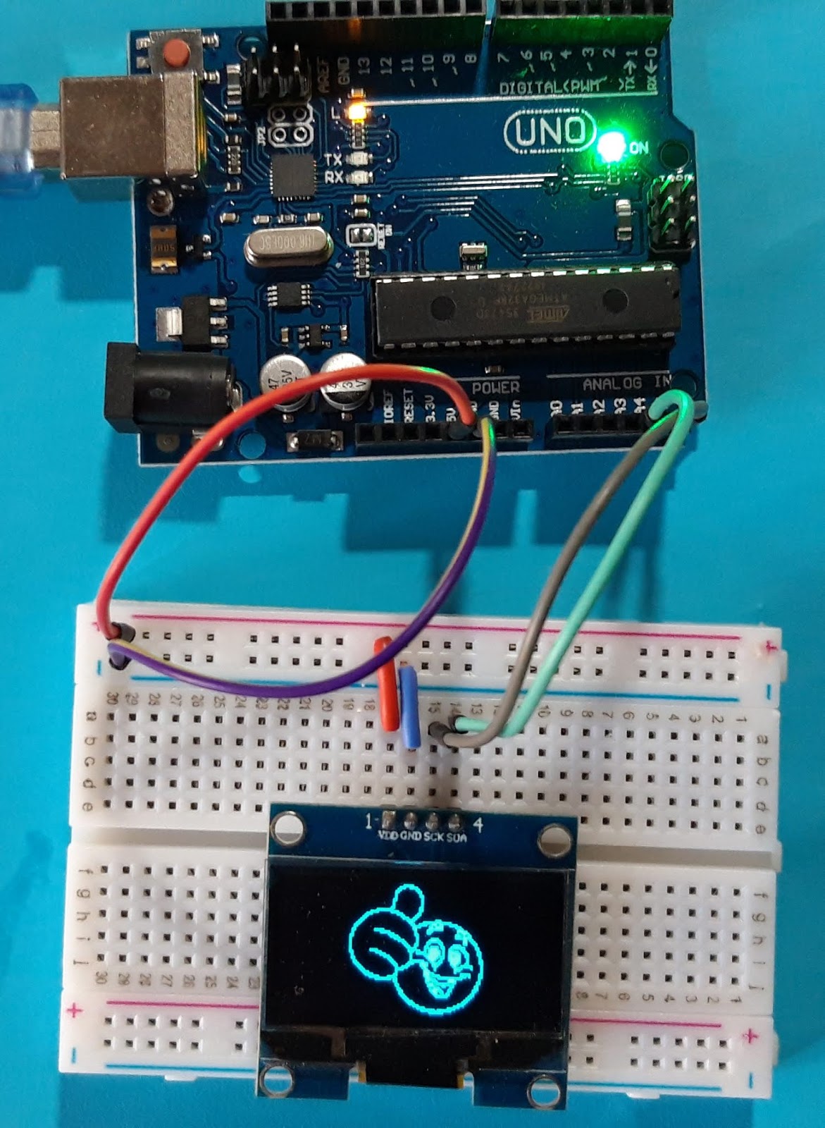 CrissElectronicProjects: OLED 1.3" SH1106 - Bitmap