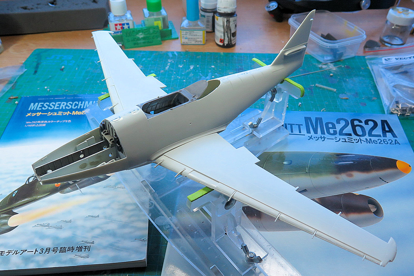 The Modelling News: Build review Pt I: 1/32nd scale Me 262 A-1 from Revell