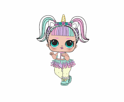 LOL Doll Unicornio - Vectores y otras cosas
