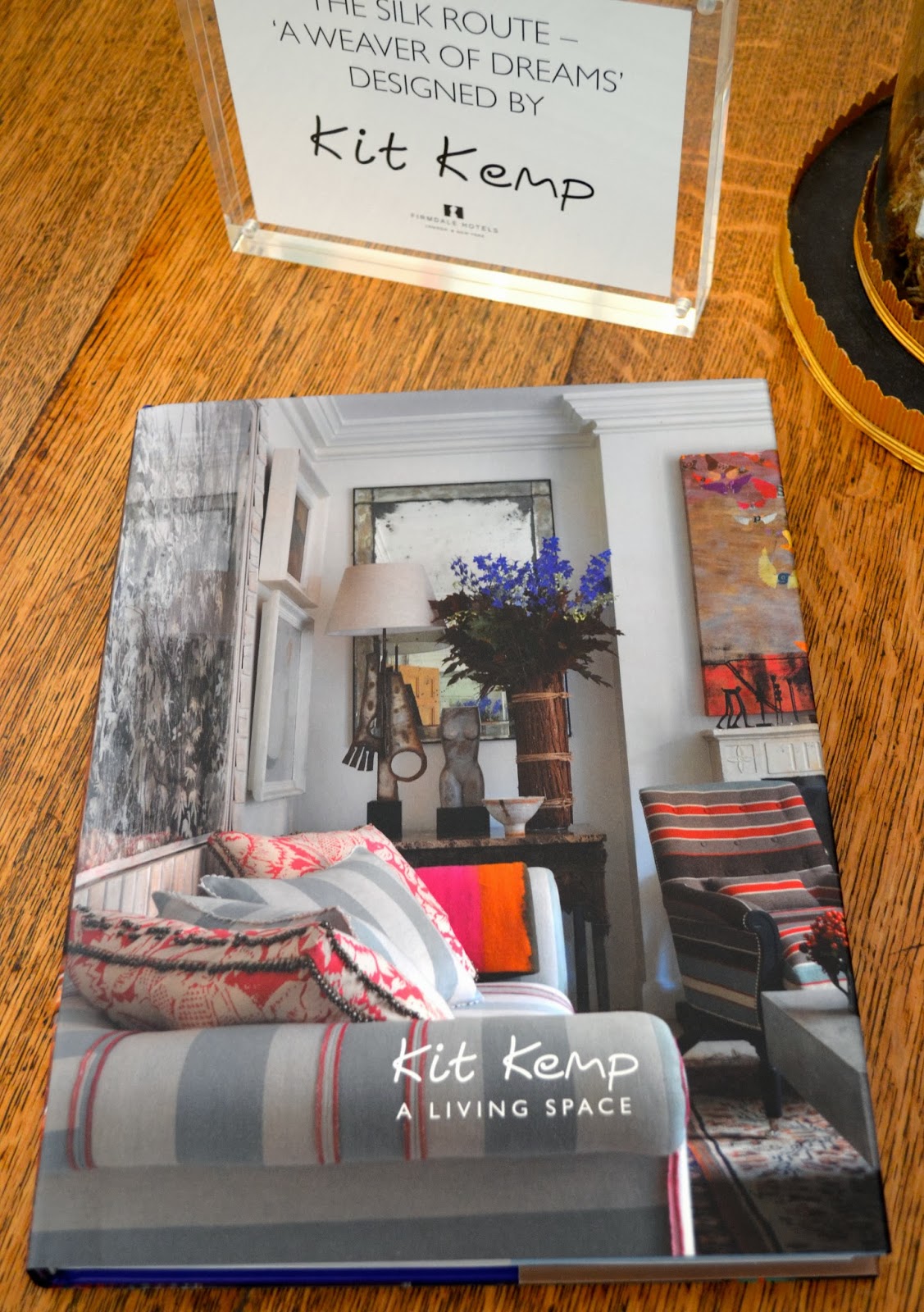 Lisa Mende Design Kit Kemp at Decorex International with Blogtour London