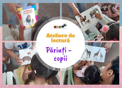 Încurajarea lecturii: ateliere părinți – copii de la vârste fragede