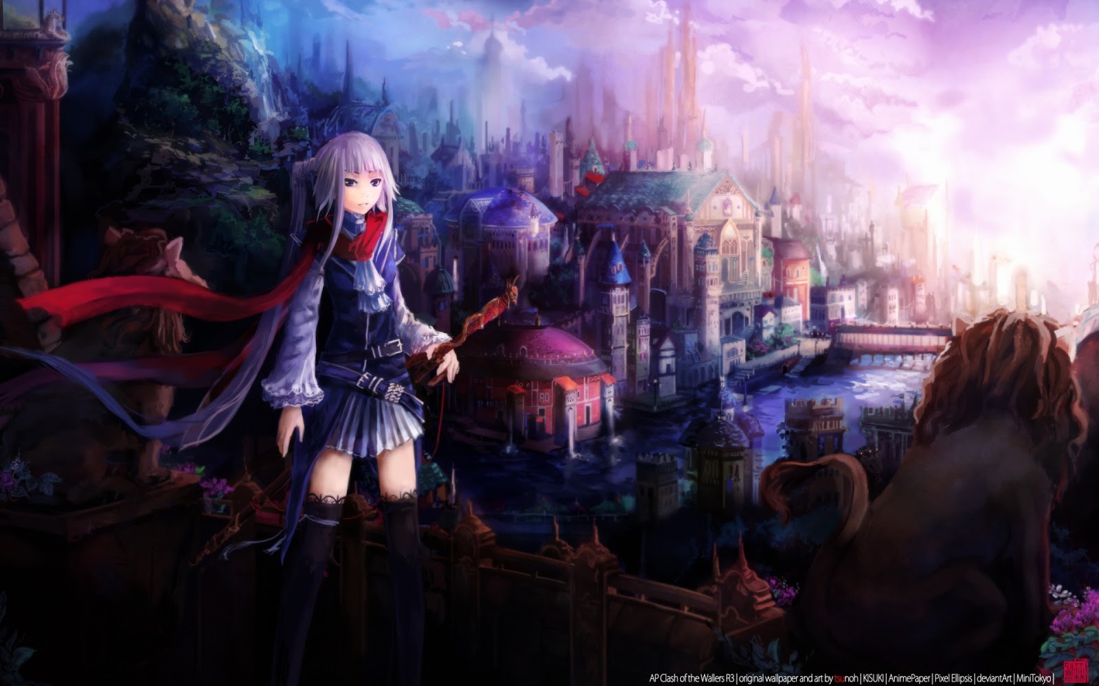 Metal Rocks and Girls: Walls Animes