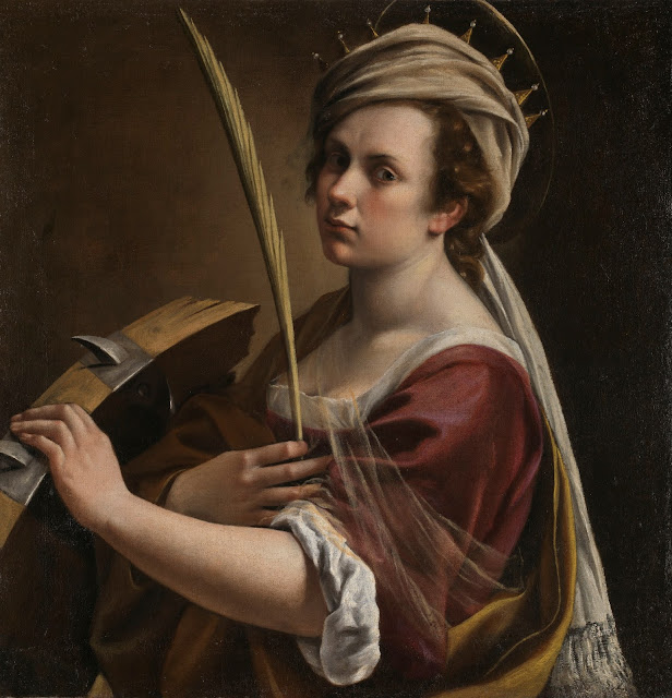 “Autoritratto come Santa Caterina d’Alessandria”, The National Gallery