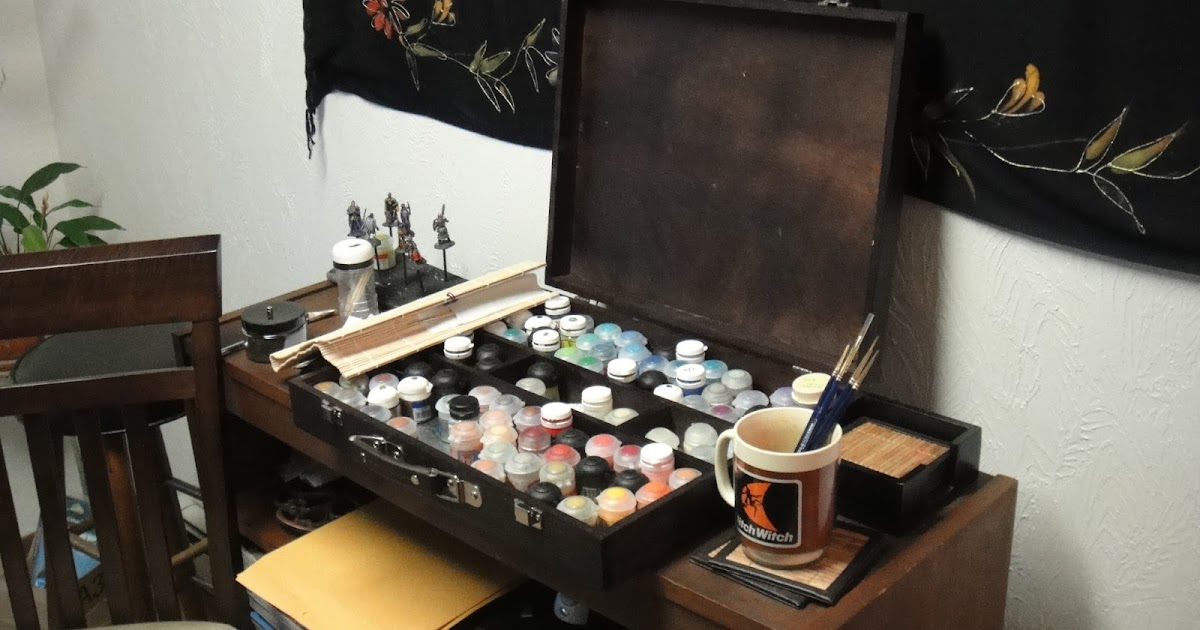 Citadel paint storage
