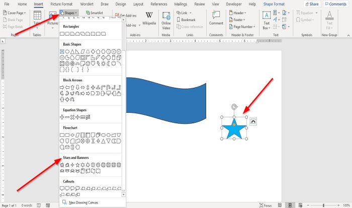 Как сгруппировать объекты в Microsoft Word
