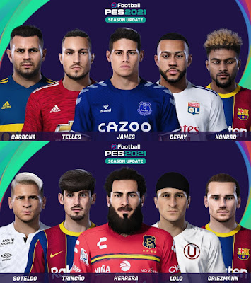 PES 2021 Facepack Vol 5 di Yeshua