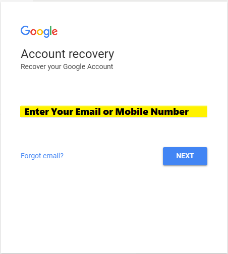 Google Account Recovery : Forgot Gmail Id and Password - Free Computer