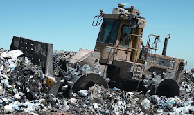 waste produced across UK industries landfill business pollution