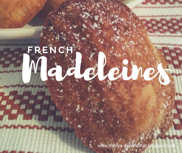 French Madeleines, are they a cookie or a cake... you decide.
