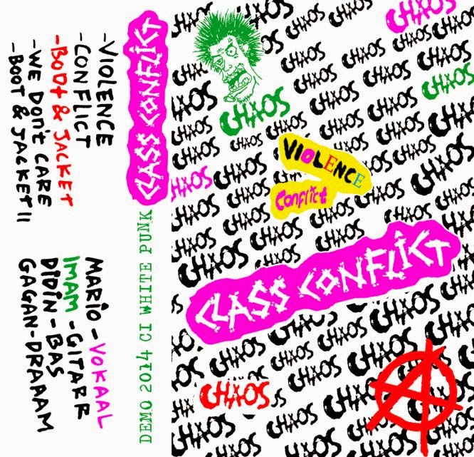 hardcore punk CLASS CONFLICT Demo 2014