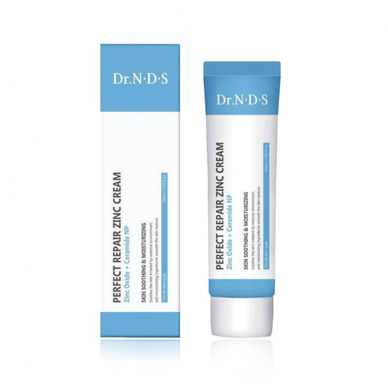 KEM KẼM PHỤC HỒI DA PERFECT REPAIR ZINC CREAM ZINC OXIDE VÀ CERAMIDE NP 50ML – DR N.D.S