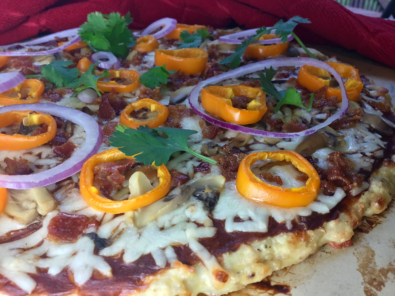Food Fitness by Paige Barbecue Meat Pie Pizza