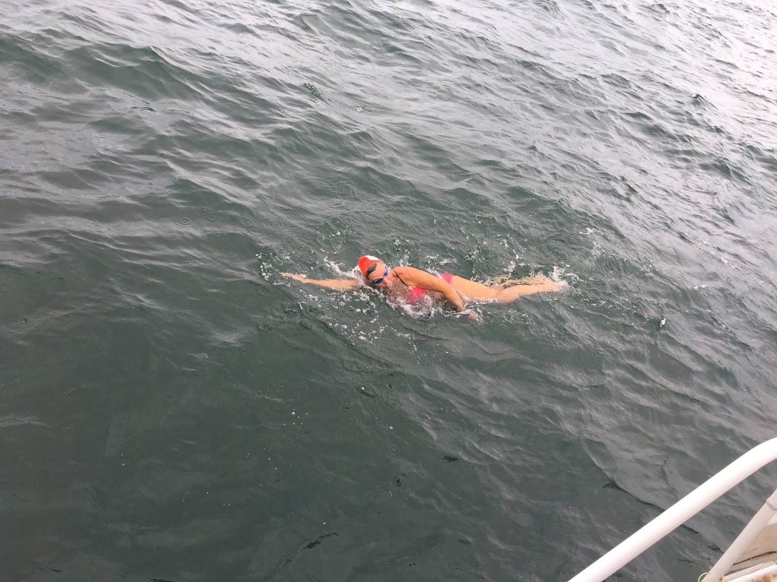 Relay Swimming the English Channel