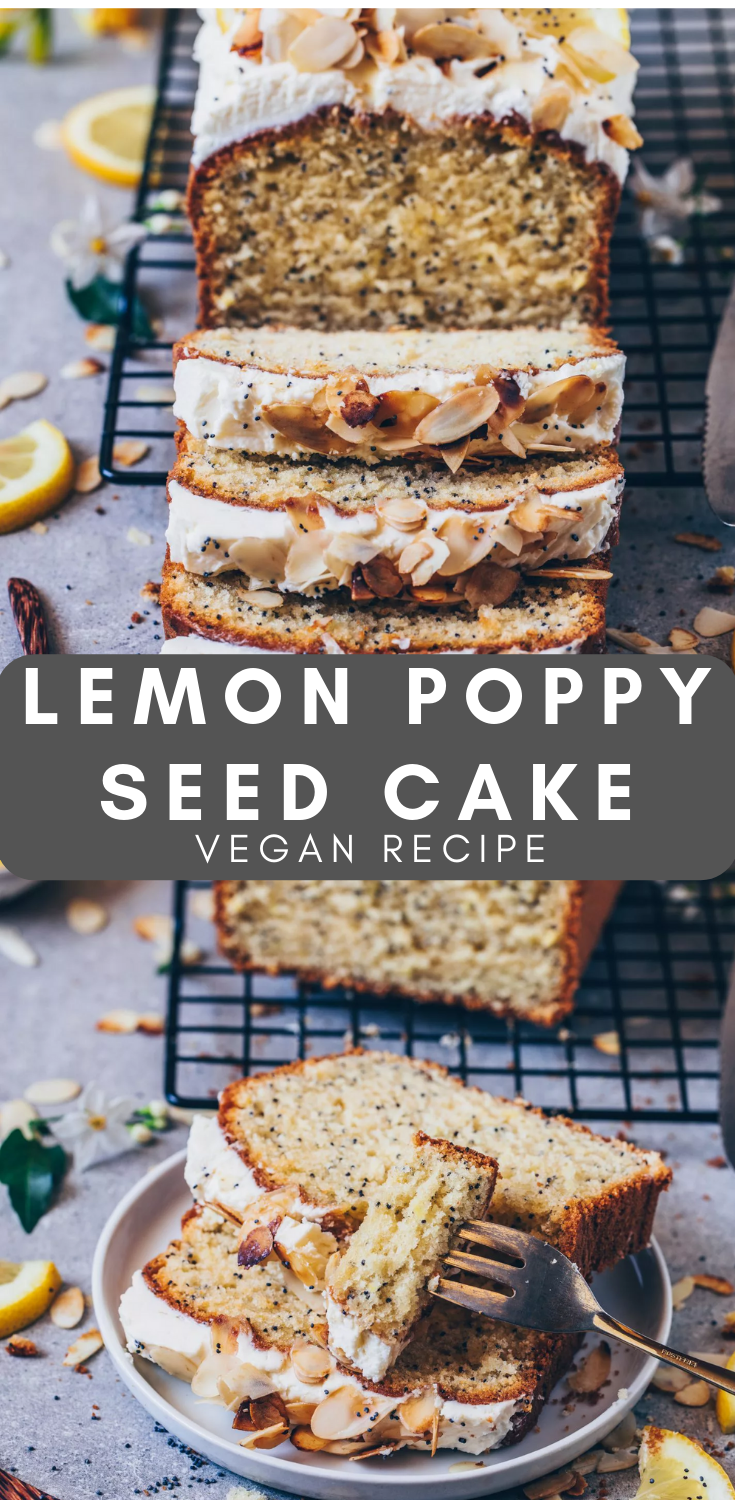 Lemon Poppy Seed Cake Vegan Recipe ALL RECIPES