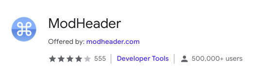 Best Chrome Extensions for Front End Developers  - ModHeader