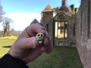 Skulferatu #30 at Seacliff House, North Berwick, East Lothian. Photo by Kevin Nosferatu for the Skulferatu Project.