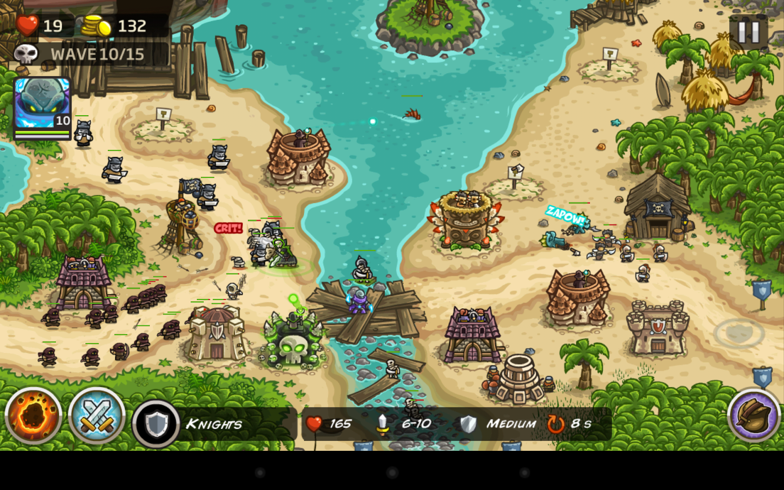 kingdom rush frontiers all heroes android