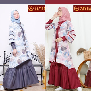 Koleksi Terbaru Gamis Eksklusif Zayda ZG 59