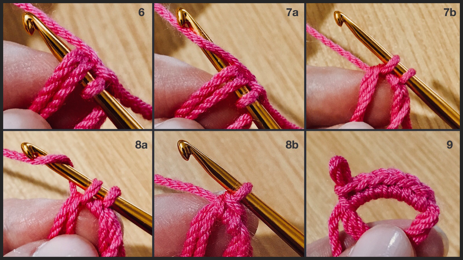 How To Crochet Double Magic Ring (Magic Circle) With Single Crochet