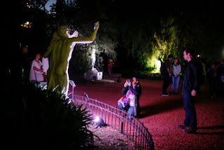 Jardín bajo las estrellas en el Jardín Botánico Carlos Thays