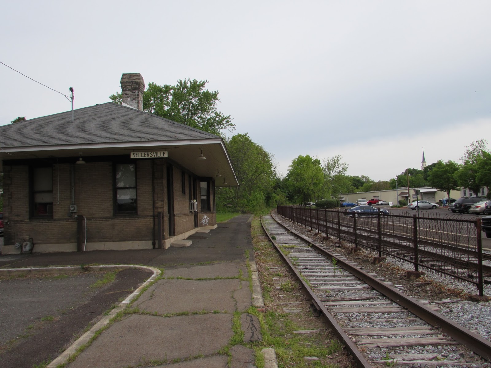 Perkasie and Sellersville, Bucks County Train Station, Covered Bridge