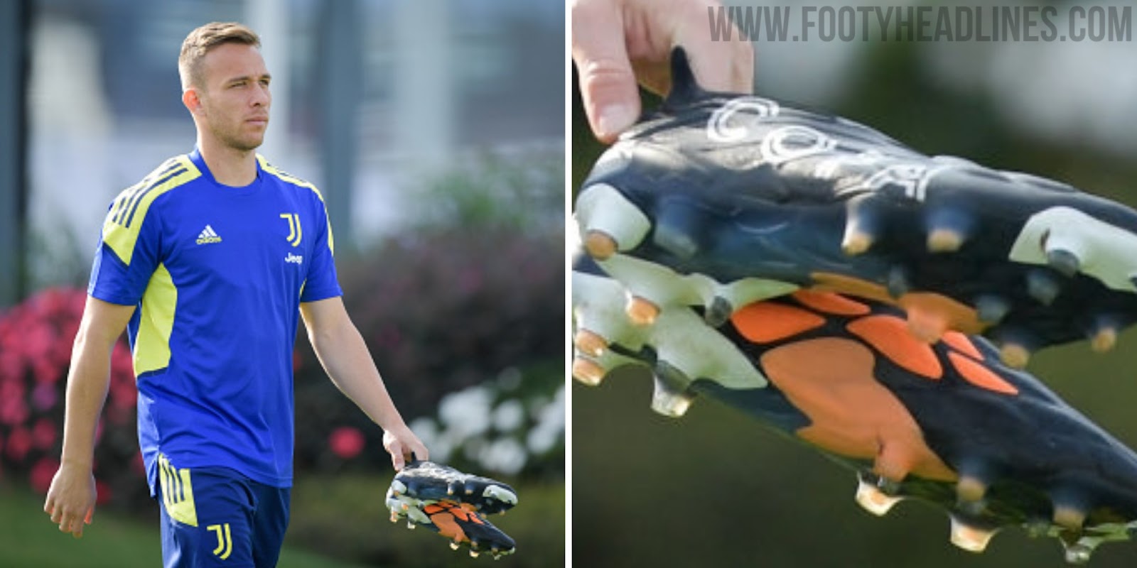 Juventus' Arthur Shows Off Insane Next-Gen Copa 2022 Prototype Boots - Footy Headlines