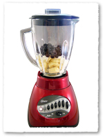 Blending Fruit Smoothie